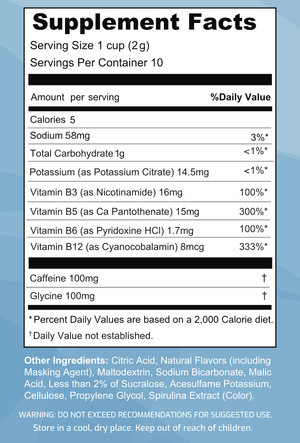 Blue Raspberry - Energy Shots 10pk
